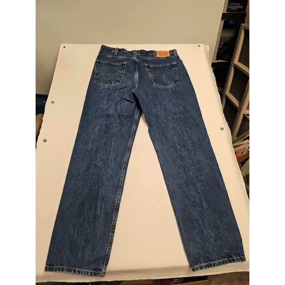 Levi's 550 Relaxed Fit Tapered Leg Jeans Mens 38x34 Blue Denim Medium Wash